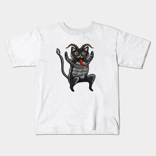 Krampus Cat Kids T-Shirt